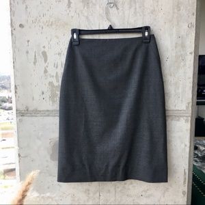 J. Crew Wool Blend Pencil Skirt in Gray 4